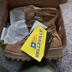 Coyote Brown Steel Toe Boots